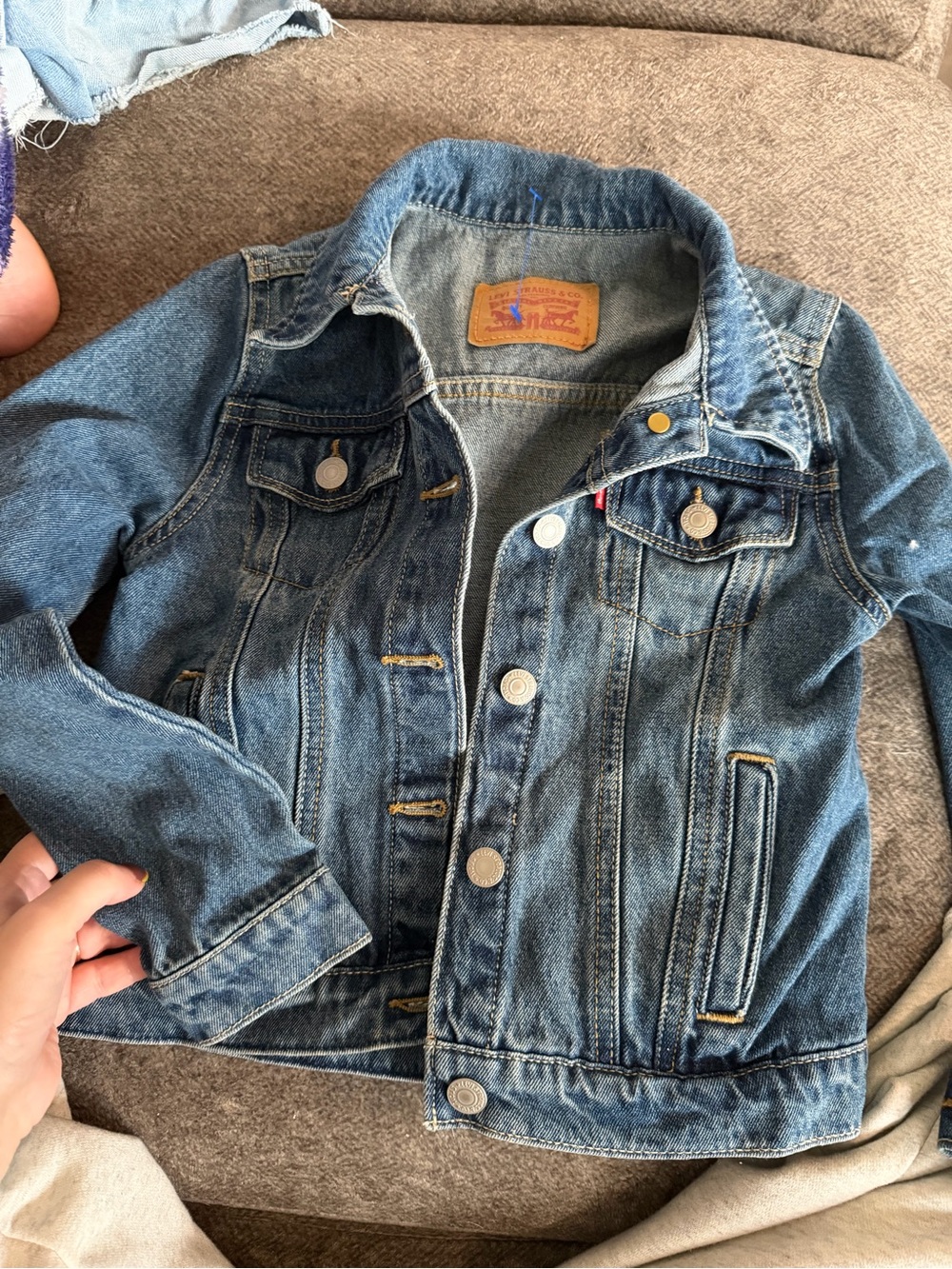 Levi's Kids Medium Blue Denim Jacket